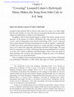 Research paper thumbnail of "Covering" Leonard Cohen's Hallelujah: Music Makes the Song from John Cale to k.d. lang