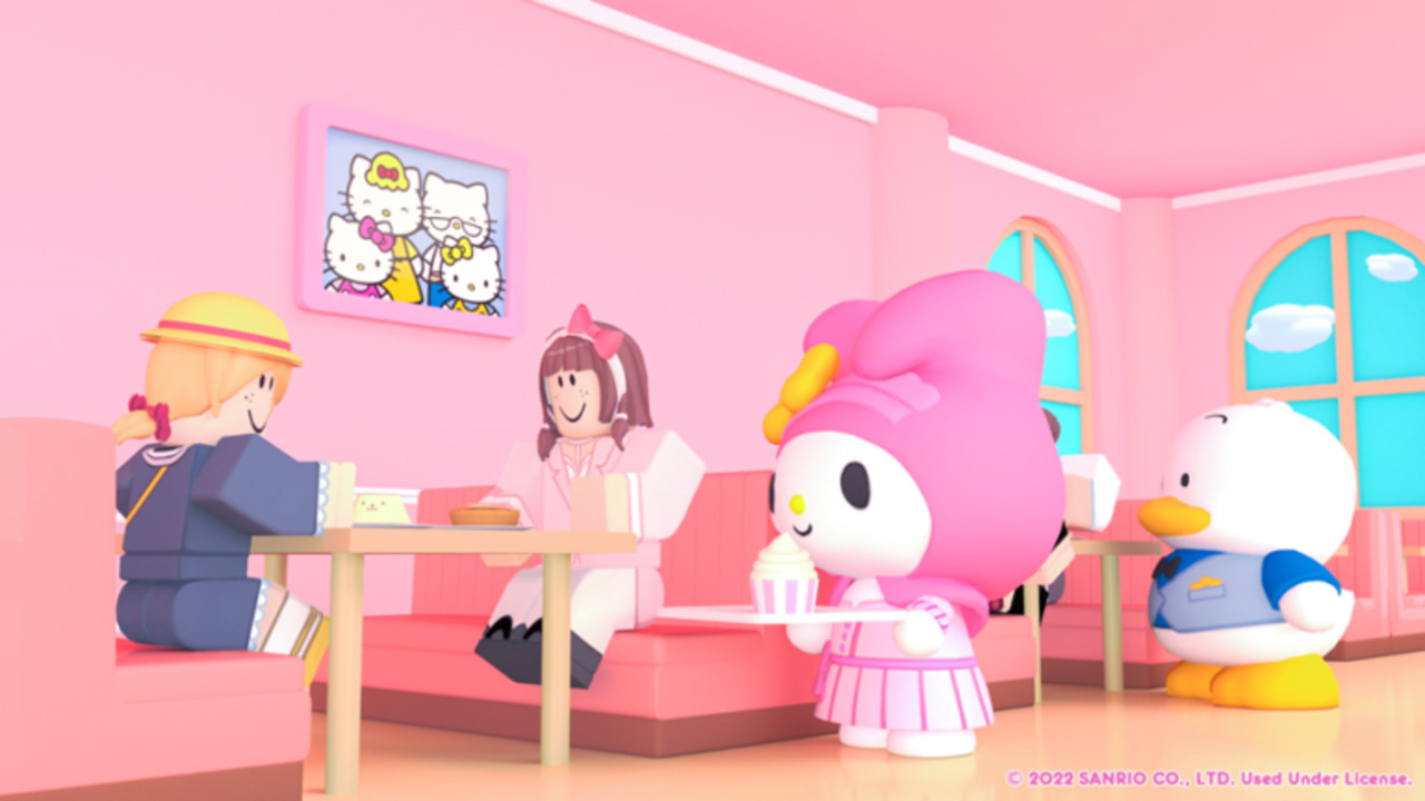 Hello kitty cafe ideas roblox