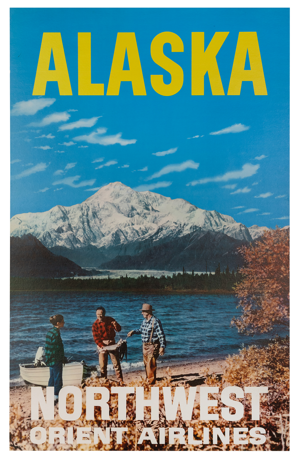 Lot Detail - Alaska / Northwest Orient Airlines. Circa 1960s. Photograph...