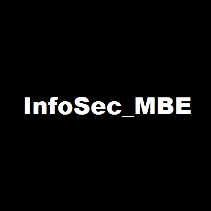 @InfoSecMBE