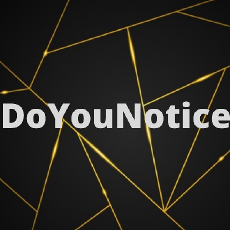 @DoYouNotice