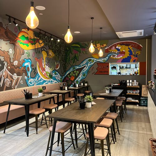 Vietnamese restaurant mural by Taopic - Zhuzhu in Adelaide