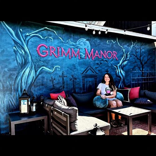 Grimm Manor by Laura Lewis Mural Design in Austin