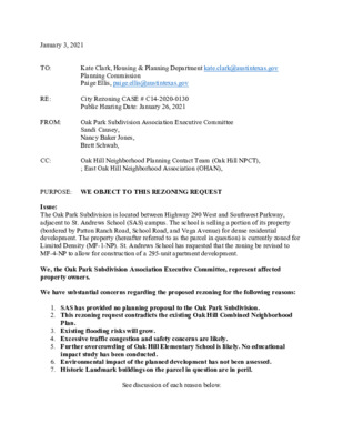 B-05(Corrected - Neighborhood Letter of Opposition).pdf | Planning ...