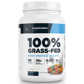 Transparent Labs 100% Grass-Fed Whey Isolate