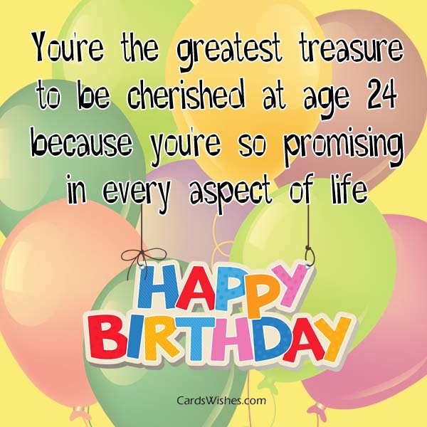 Happy 24th birthday images 💐 — Free happy bday pictures and photos ...