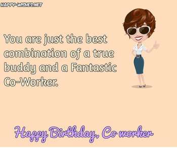 Birthday wishes for coworker quotes images happy wishes