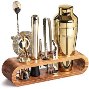 High End Cocktail Shaker Set - Gold