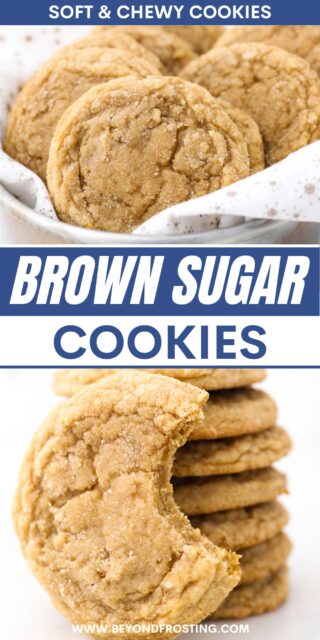 Soft and Chewy Brown Sugar Cookies | Beyond Frosting