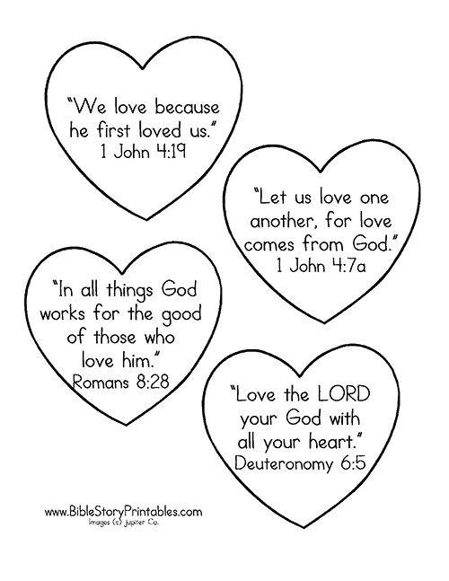 Free Valentines Day Coloring Pages Bible Verse Coloring Page Bible ...