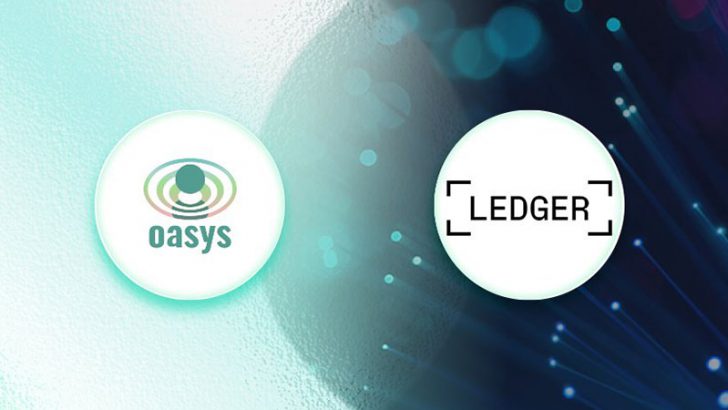 Oasys（OAS）ハードウェアウォレット「Ledger」で管理可能に