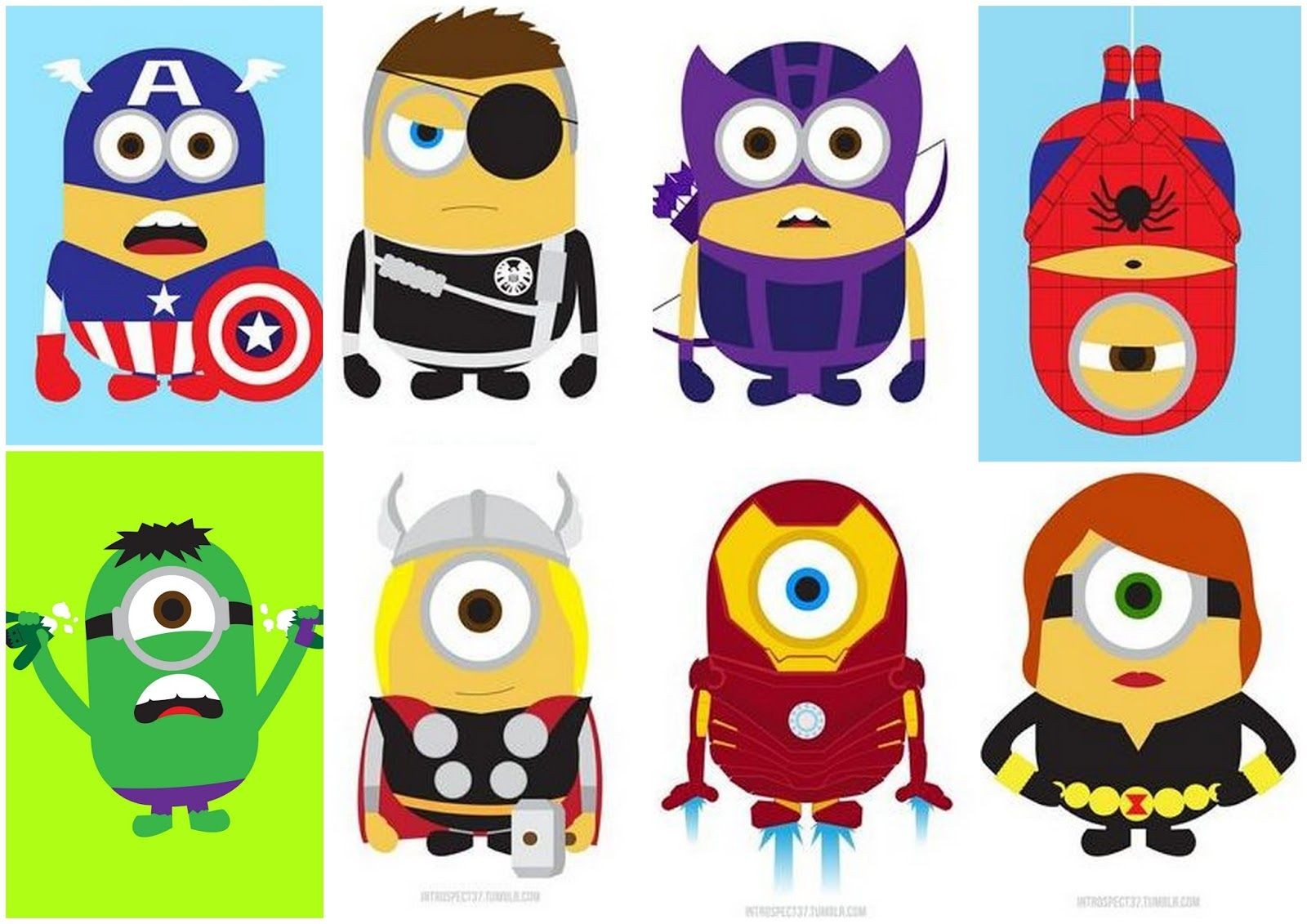 Printable Minion Papercraft