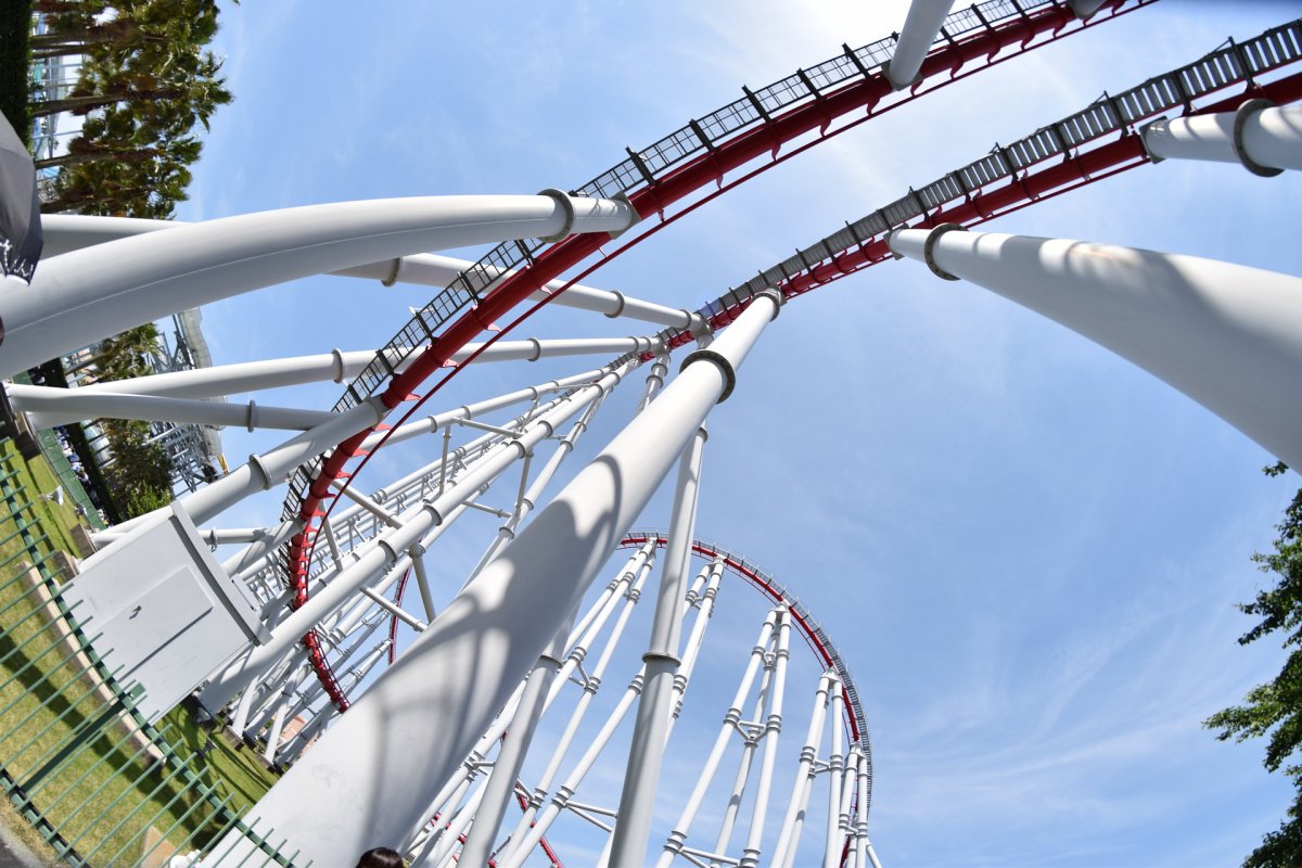 Nagashima roller coaster