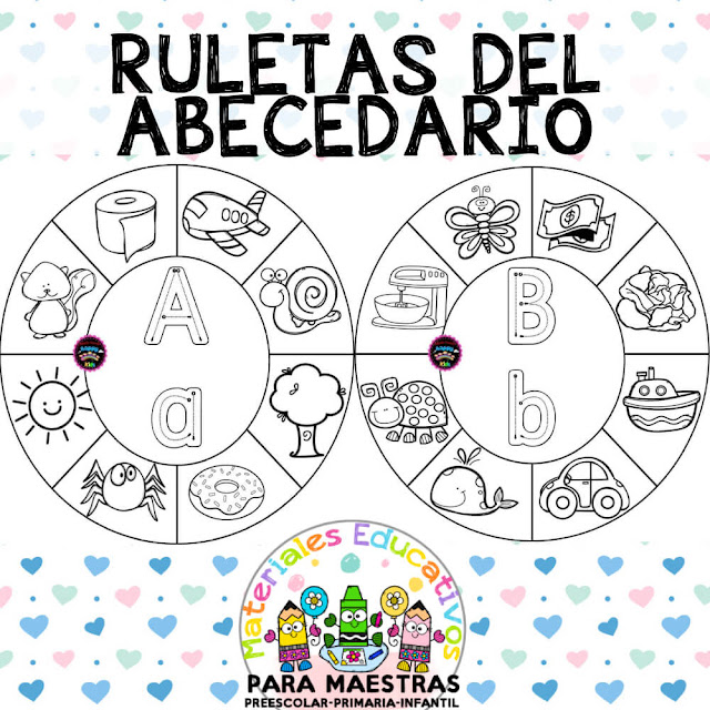 ruleta-lectoescritura-trazos-abecedario