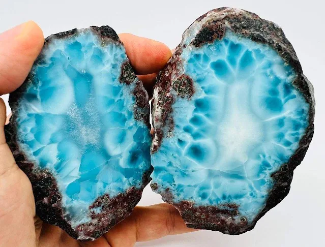 Rare Larimar Geode