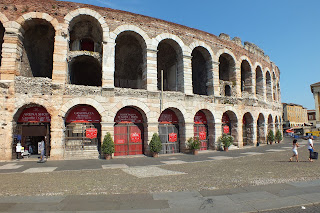 The Arena di Verona held more than 30,000 spectators for events in Roman times