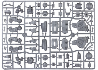 Tau XV104 Riptide Battlesuit sprue