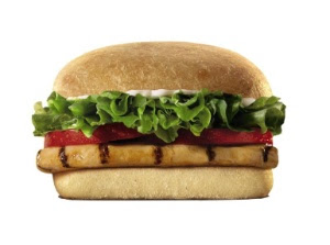 BK Tendergrill Chicken with Whole Wheat Ciabatta Bun