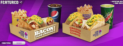 Bacon Club Chalupa Box