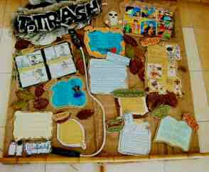 Contoh Hiasan  Mading  Dari Kertas Origami Kreatif BLOG 