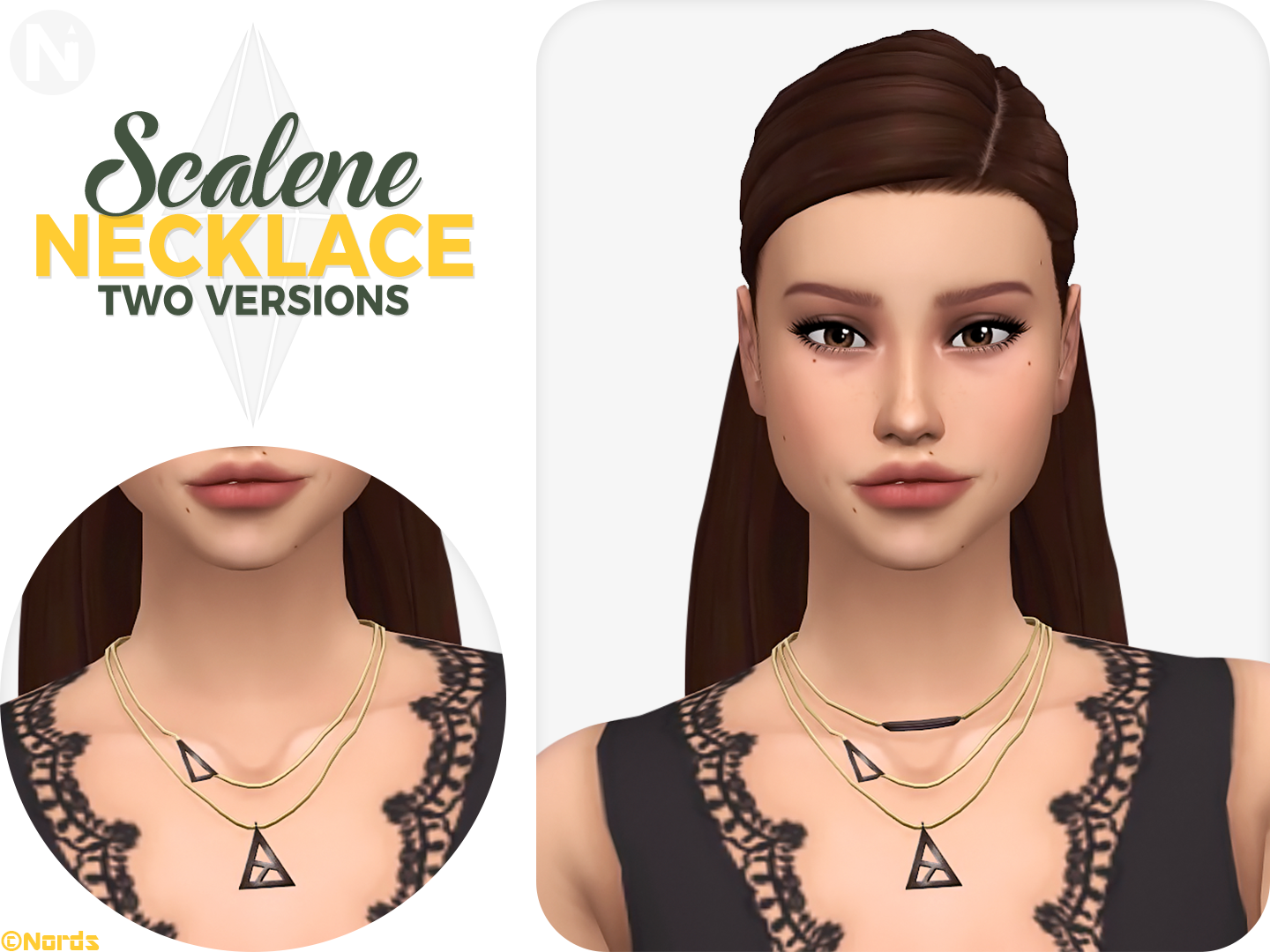 Scalene Sims 4 CC Necklace