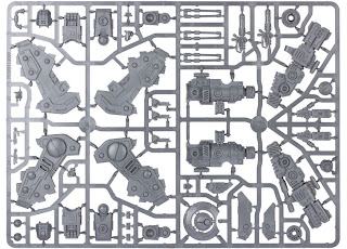 Tau XV104 Riptide Battlesuit sprue