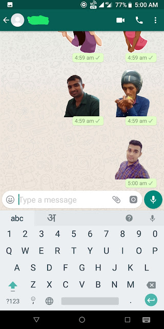 How to create and use your personal sticker for whatsapp