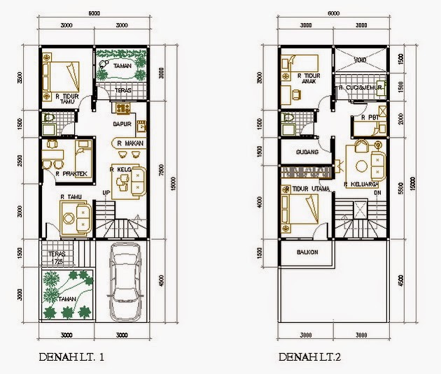 Keren Balkon Rumah Lantai 2