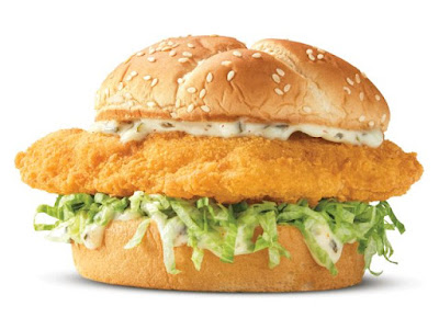 Arby's Crispy Fish Sandwich.