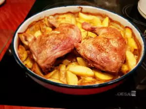 Chicken with Potatoes in the Oven