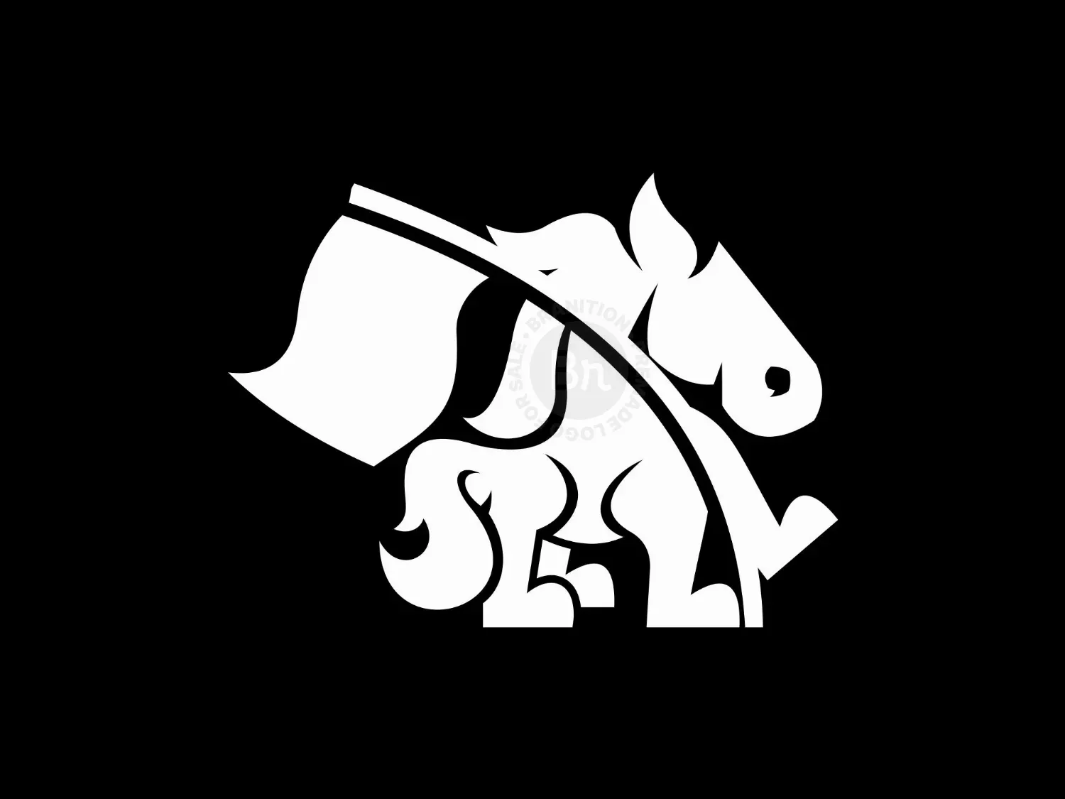 Horse Flag Logo - Branition