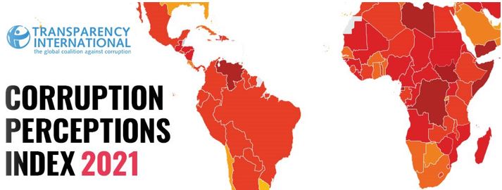 EVENT: Launch of the 2021 Corruption Perceptions Index – Bribery ...