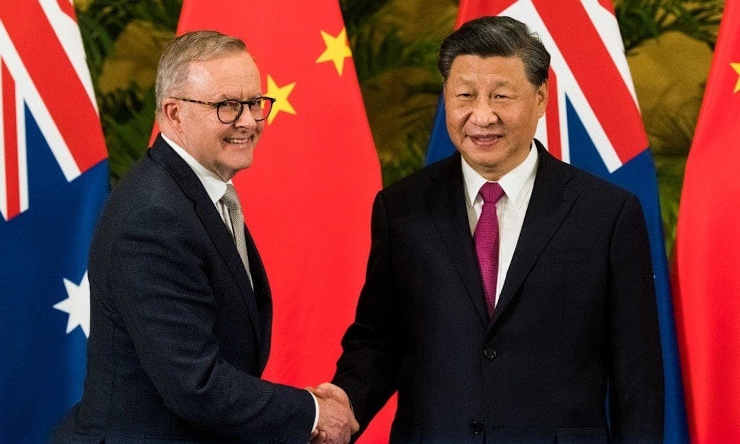 Australian Prime Minister Arrives in China for Four-Day Visit