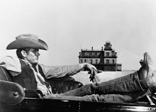 James Dean in Motion Picture Giant