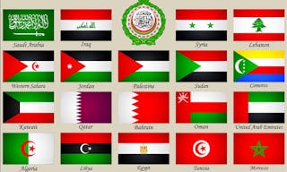 Arab World Flags