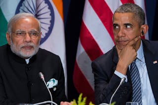 Barack Obama, Narendra Modi