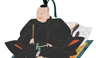 德川家康 "Ieyasu Tokugawa" is one of Japan's famous warlords.