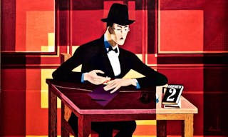 費爾南多・佩索亞 Portrait of Fernando Pessoa (1964) - José de Almada Negreiros (1893-1970)