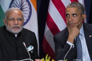 Barack Obama, Narendra Modi