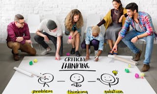 Critical Thinking Creative Brainstorm People Concept