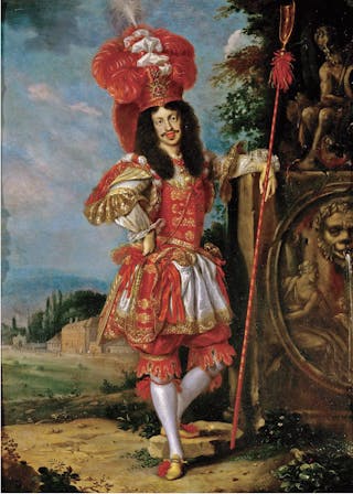 《穿戲服的皇帝利奧波德一世》 Leopold I, Holy Roman Emperor, in theatrical costume, dressed as Acis from “La Galatea”
湯瑪斯・楊 Thomas of Ypres (Johannes or Jan)
date.│1667年　dimensions.│33.3cm×24.2cm　location.│維也納藝術史博物館，維也納，奧地利