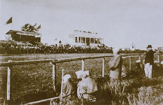 1870年秋季的横浜競馬場