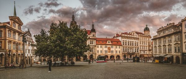 construção,Praga,espaço,cidade,Centro histórico,estrada