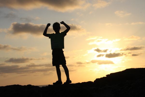 Hand,Meer,Horizont,Licht,Wolke,Silhouette