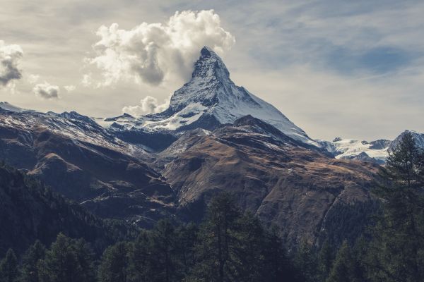 paysage,la nature,région sauvage,Montagne,neige,nuage