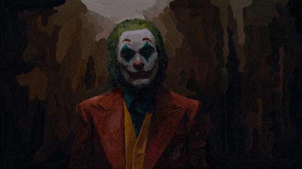 Joker 2019 Movie,paint brushes