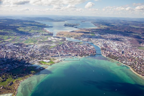 航空写真,コンスタンツ,湖,ボーデン湖,5184x3456 px