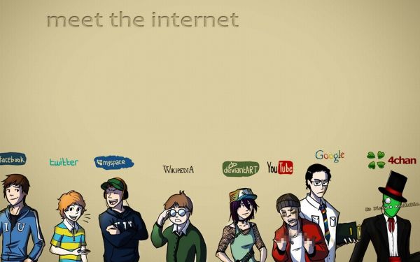 DeviantArt,Internet,4chan,illustrazione,Youtube,cartone animato