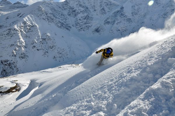 sport, munţi, zăpadă, iarnă, Alpi, snowboard