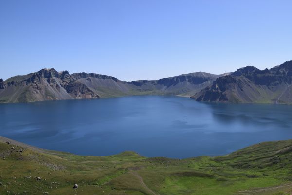 Changbai Mountain,mountain top,melewati gunung,Lake District